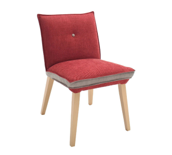 Standard Furniture Polsterstuhl Genua 1 Eiche natur | KOMBI GREY