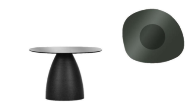 Gutmann Factory MURPHY Beistelltisch Schwarz