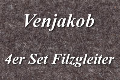 4er Set Filzgleiter von Venjakob 