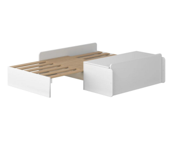 Flexa White Sofabett mit Bettkasten 