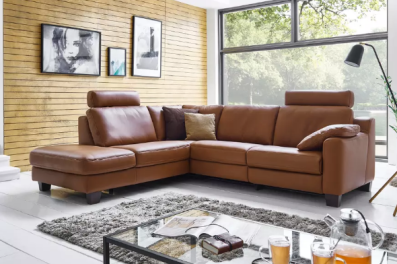 Hukla Ecksofa HU-SC17009 mit Zubehör 