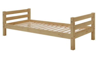 Infanskids Einzelbett 90 x 200 cm Laugenfarbig