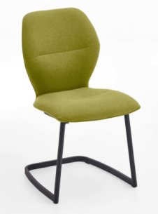 Niehoff Design-Schwingstuhl Merlot Ohne Armlehnen | Venice Green 855