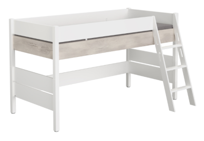 Paidi Kira Spielbett 120 Höhe Leiter schräg 120 x 200 cm | Eiche-Nautik-Nachbildung