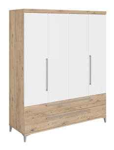 PAIDI Remo Kleiderschrank 4T2S 