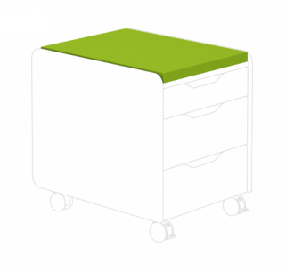 Paidi Sitzpolster für Rollcontainer Limette