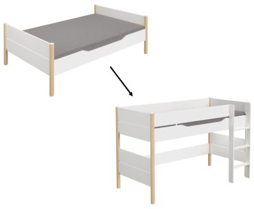 Paidi Ylvie Umbau-Set Liege zu Spielbett 120 