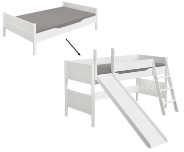 Paidi Ylvie Umbau-Set Liege zu Spielbett 120 mit Rutsche 