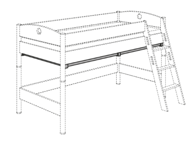 Paidi Vorhang-Befestigungs-Set 