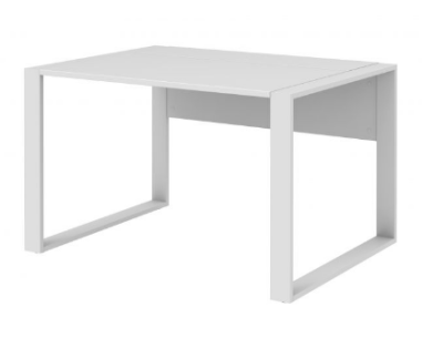 Röhr Bush home.office Kufenschreibtisch 150 x 80 cm | Weiß | Weiß