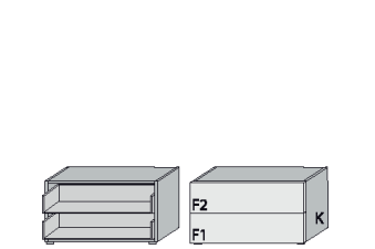 Wittenbreder BILBAO Unterstellschrank 402 