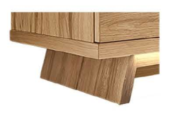 Venjakob Barola Holzuntergestell Für 187 cm | Mit Beleuchtung