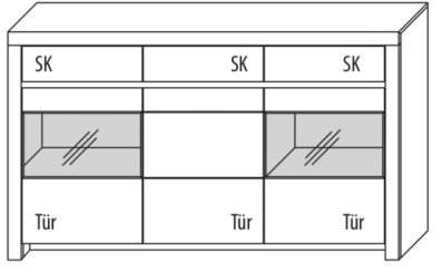 Wöstmann Soleo 3000 Sideboard 3940 