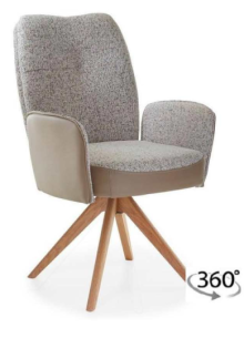 Niehoff Design-Komfortsessel Studioline mit Drehfunktion 