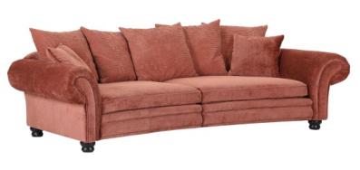 Gutmann Factory CHALET Megasofa, rund Nagelung | antik rund