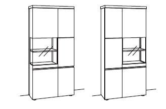 Venjakob V-Plus 3000 Vitrine 5762 