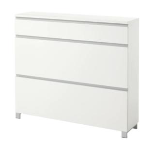 Voss Schuhschrank Salea 764 Lack Weiß