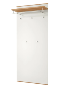 Voss Loveno Garderobenpaneel 394 Lack Samtweiß