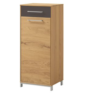 Voss Vedo Mehrzweckschrank links 870 Mattglas Anthrazit