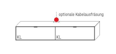 Wöstmann WM 2380 Hängelowboard 11132 