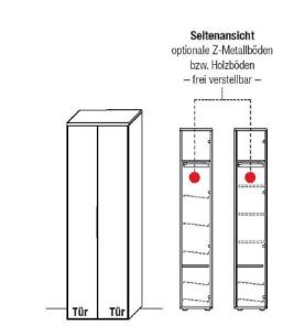 Wöstmann WM 1910 Garderobenschrank 6640 