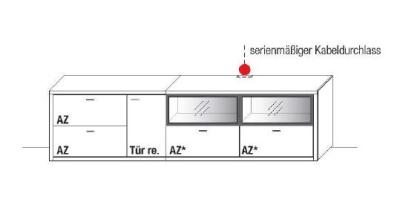 Wöstmann WM 2250 TV-Element 2743 2744 