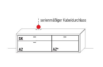 Wöstmann WM 2250 TV-Element 1857 1858 