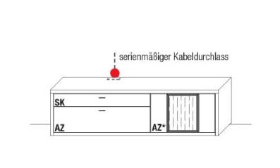 Wöstmann WM 2250 TV-Element 1053 1054 