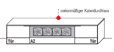 Wöstmann WM 1910 Lowboard 1450 