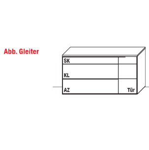 Wöstmann WM 1910 Sideboard 2633 2634 