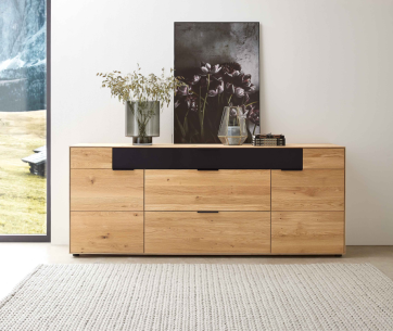 Wöstmann WM2140 Sideboard 2050 Ohne Fußgestell | Mit Vollauszug