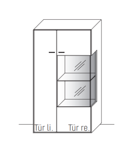 Wöstmann WM 2320 Highboard 4743 