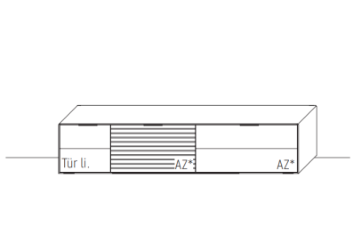 Wöstmann WM 2320 Lowboard 1153 