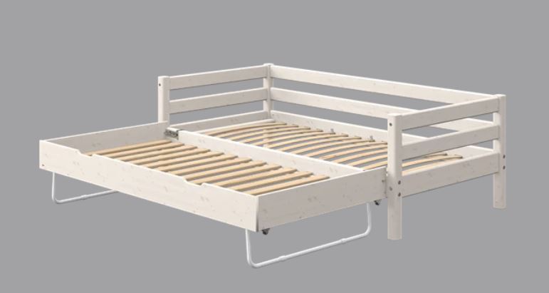 Flexa Classic Bett 90 10171 90 10172 Mit Ausziehbett 90 X 200 Cm Weiss Lasiert