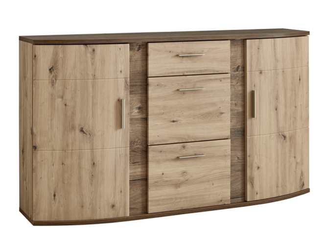 Ideal Möbel Cabana Sideboard 52 Eiche Artisan / Eiche Ribbek Cognac