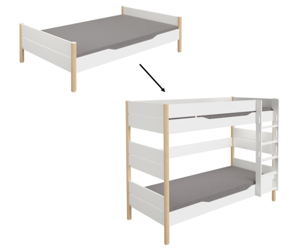 Paidi Ylvie Umbau-Set Liege zu Etagenbett 160 