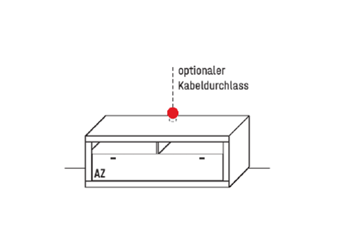 Wöstmann Aurum TV-Lowboard 1451 