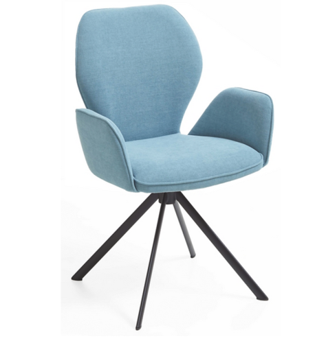 Niehoff Armlehnenstuhl Colorado Trend Line Eisen schwarz 