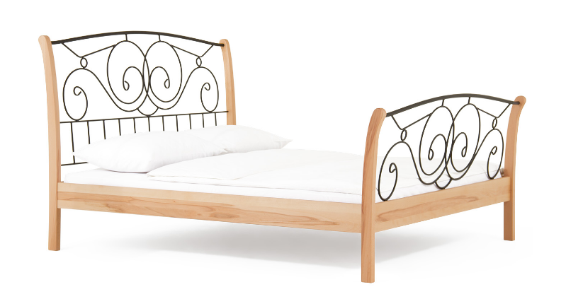 Dico Massivholz Bett Vintage 