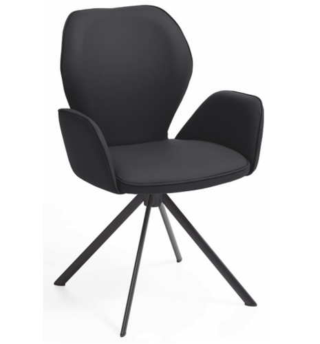 Niehoff Armlehnenstuhl Colorado Trend Line Eisen schwarz 