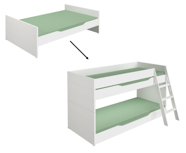 Paidi Fiona Umbau-Set Liege zu Etagenbett 120 