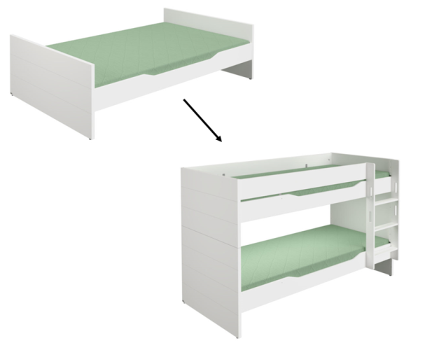 Paidi Fiona Umbau-Set Liege zu Etagenbett 140 