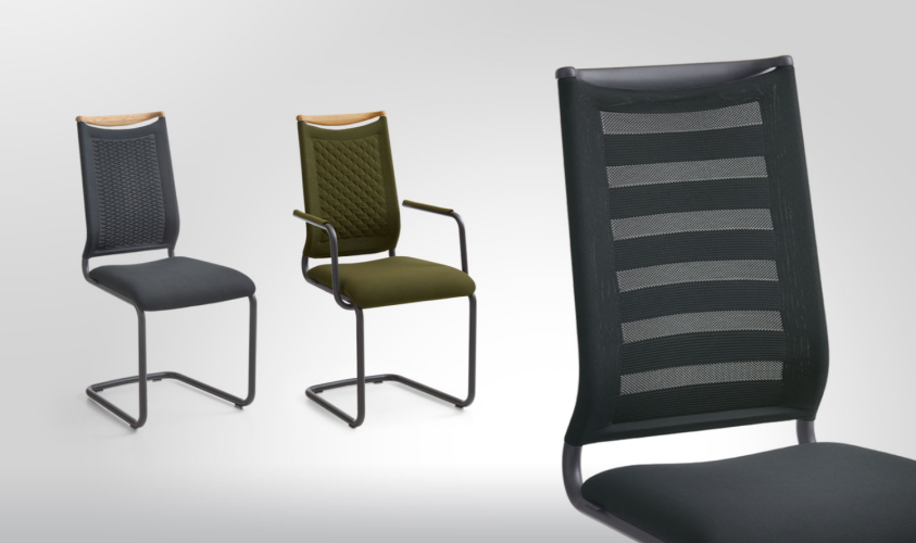 Venjakob Sessel Lilli 2229-18 Anthrazit matt 