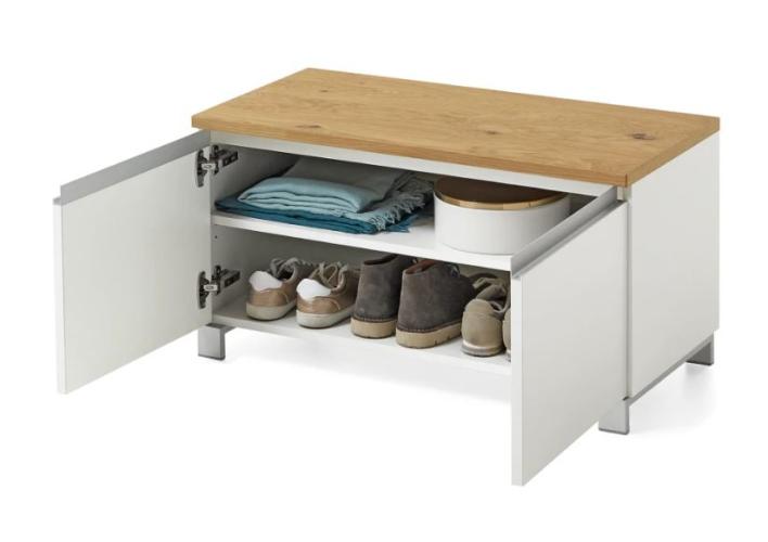 Voss Garderobenbank Salea 774 Balkeneiche furniert