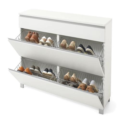 Voss Schuhschrank Salea 764 Lack Weiß