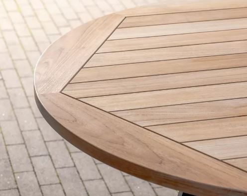 Niehoff Garden Tisch Milan Holzplatte 