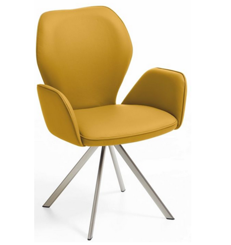 Niehoff Armlehnenstuhl Colorado Trend Line Edelstahl 