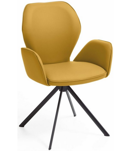 Niehoff Armlehnenstuhl Colorado Trend Line Eisen schwarz 