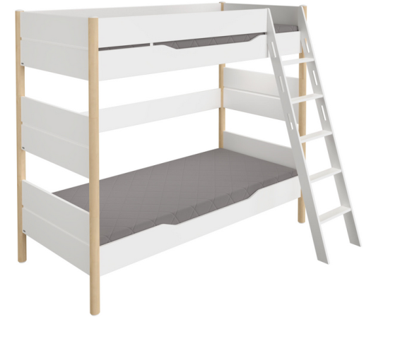Paidi Ylvie Etagenbett 180 mit schräger Leiter 