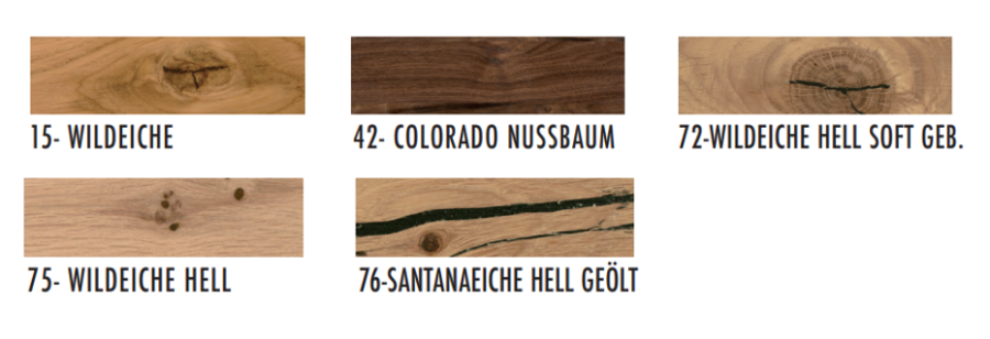 Venjakob Sitzbank Impuls P9 Onyx mit Holzfuß 